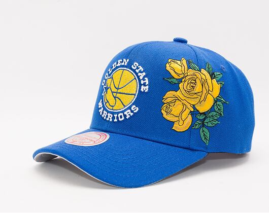 Kšiltovka Mitchell & Ness Secondary Roses Pro Snapback Hwc Golden State Warriors Blue