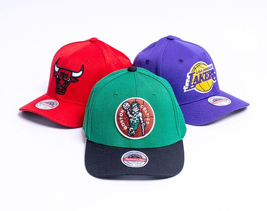 Kšiltovka Mitchell & Ness Team 2 Tone 2.0 Stretch Snapback Hwc Boston Celtics Green / Black
