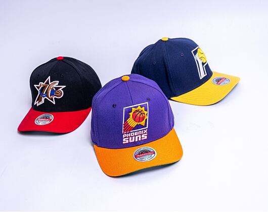 Kšiltovka Mitchell & Ness Team 2 Tone 2.0 Stretch Snapback Hwc Phoenix Suns Purple / Orange