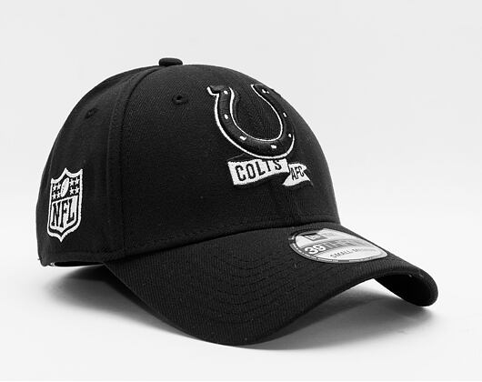 Kšiltovka New Era 39THIRTY NFL22 Sideline Indianapolis Colts Black / White