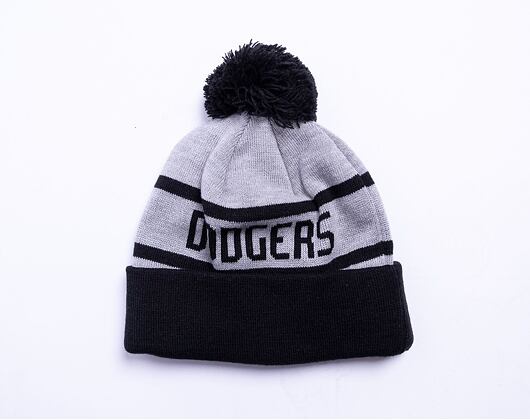 Kulich New Era MLB Jake Cuff Beanie Los Angeles Dodgers Heather Grey / Team Color