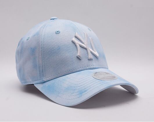 Dámská kšiltovka New Era 9FORTY Womens MLB Pastel Tie Dye New York Yankees Sky / White