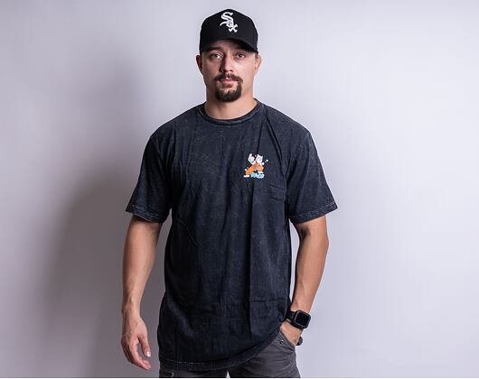 Triko Rip & Dip Power Tee Black Mineral Wash