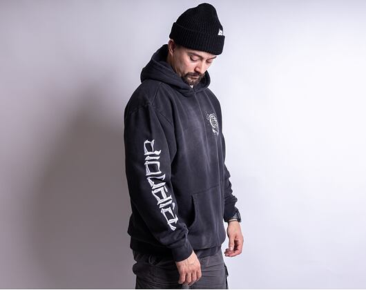 Mikina Rip & Dip Mystic Jerm Hoodie Black Faded Wash