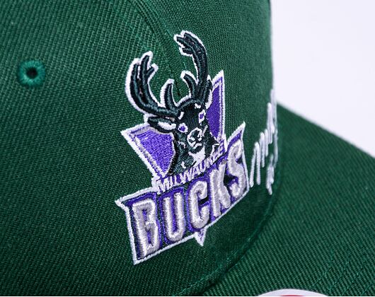 Kšiltovka Mitchell & Ness JERSEY LOVE SNAPBACK HWC MILWAUKEE BUCKS Green