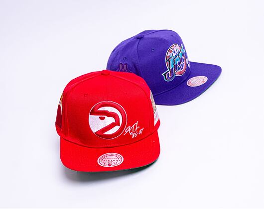 Kšiltovka Mitchell & Ness JERSEY LOVE SNAPBACK HWC ATLANTA HAWKS Red