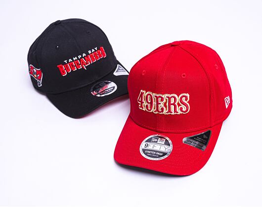 Kšiltovka New Era 9FIFTY Stretch-Snap NFL Team Wordmark San Francisco 49ers Scarlet