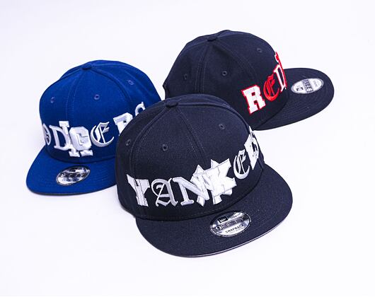 Kšiltovka New Era 9FIFTY MLB Team Typography New York Yankees Navy