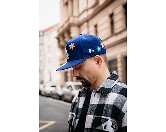 Kšiltovka New Era 59FIFTY MLB Floral Los Angeles Dodgers Navy