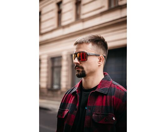 Pánské Sluneční Brýle Castel Mt Gry Smk w/ Prizm Ruby 0OO9147 91470563