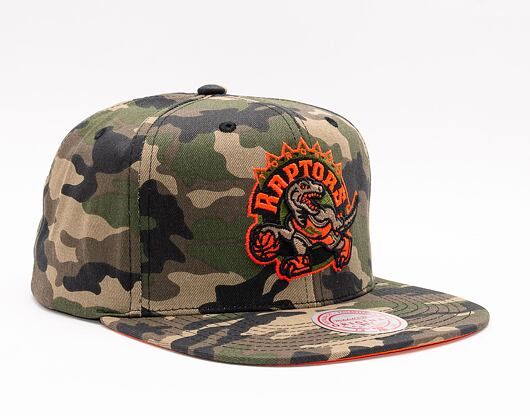 Kšiltovka Mitchell & Ness NEON CAMO POP SNAPBACK HWC Toronto Raptors Camo