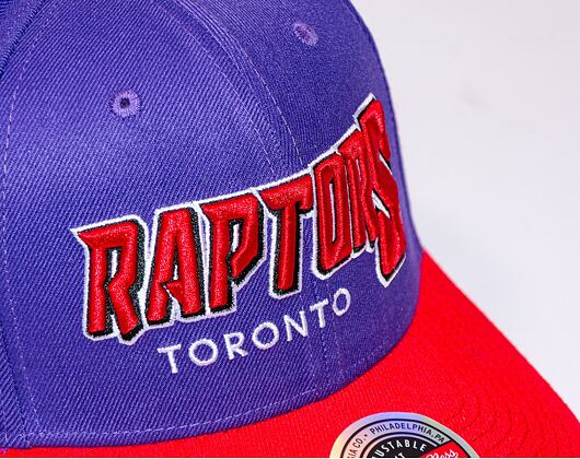 Kšiltovka Mitchell & Ness SHREDDER STRETCH SNAPBACK HWC Toronto Raptors Purple