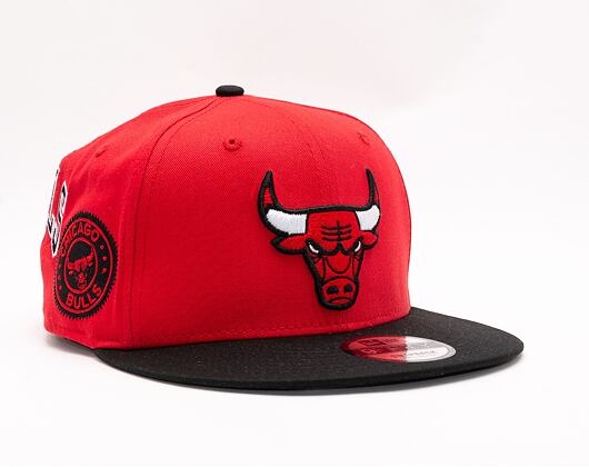 Kšiltovka New Era 9FIFTY NBA All Over Patch Chicago Bulls Red