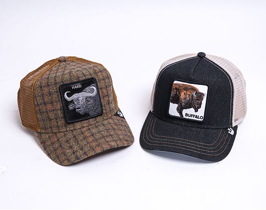 Kšiltovka Goorin Bros The Buffalo Trucker Black