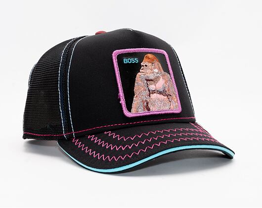 Kšiltovka Goorin Bros Barrel Boss Trucker Black