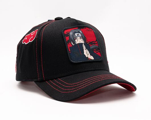 Kšiltovka Capslab - Trucker Naruto - Itachi Clouds - Black