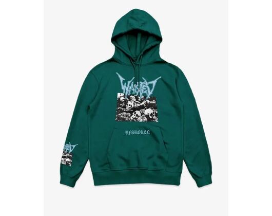 Mikina Wasted Paris Hoodie Unbroken - Pine Green