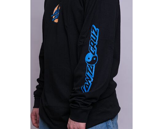Triko Santa Cruz Shark Trip L/S T-Shirt Black
