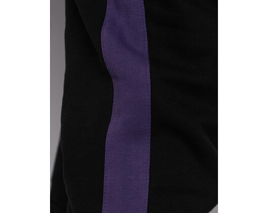 Tepláky New Era NBA Panel Joggerss Los Angeles Lakers Black/Purple