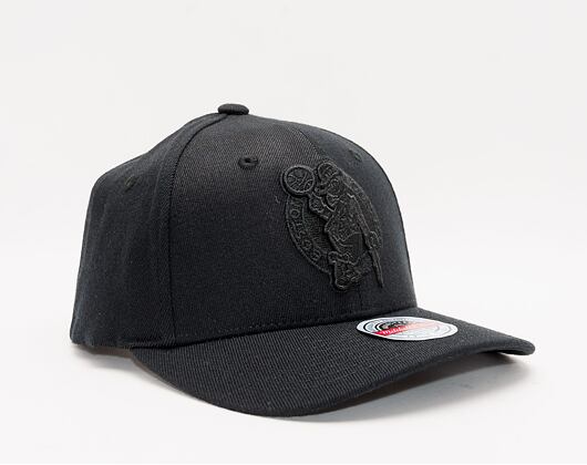 Kšiltovka Mitchell & Ness Blk/Blk Logo Classic Red Boston Celtics Black