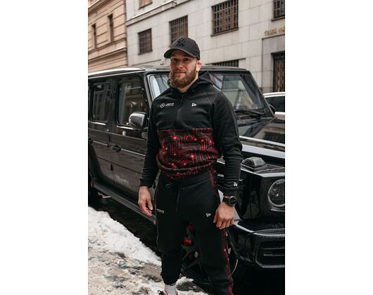 Mikina New Era Mercedes E-sports Motherboard Hoody Black