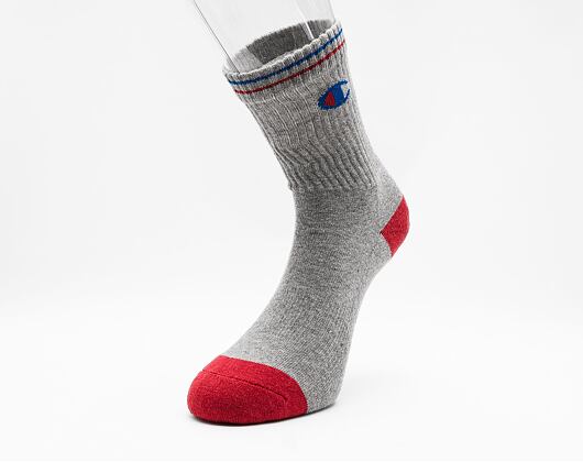 Ponožky Champion 3pk Crew Socks WHT/OXGM/NBK