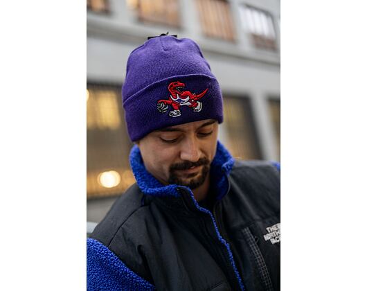 Kulich Mitchell & Ness FANDOM KNIT BEANIE HWC Atlanta Hawks Red