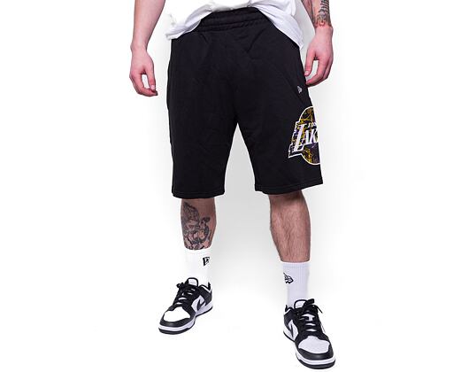 Kraťasy New Era Team Logo Oversized Shorts Los Angeles Lakers Black / Purple