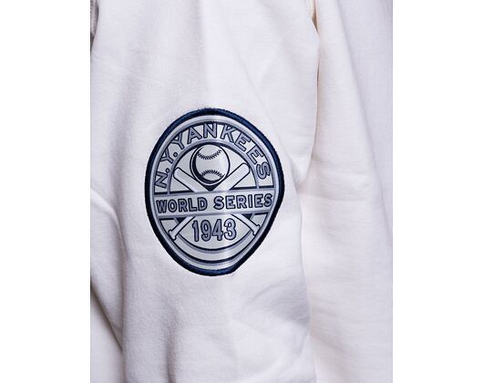 Mikina New Era Heritage Oversized Hoody New York Yankees Off White / Oceanside Blue