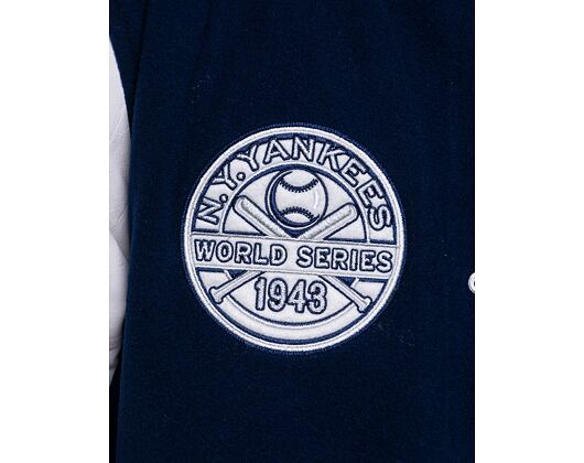 Bunda New Era Heritage Varsity Jacket New York Yankees Oceanside Blue / Off White