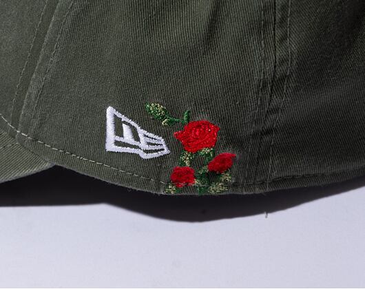 Kšiltovka New Era 9FORTY MLB Flower Chicago White Sox New Olive
