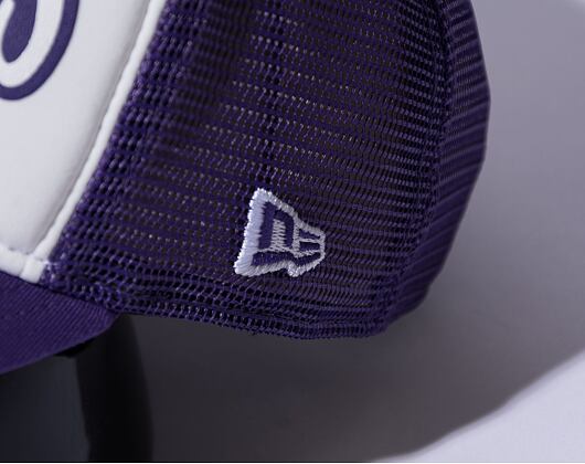 Kšiltovka New Era 9FORTY A-Frame Trucker NBA League Champions Los Angeles Lakers Purple
