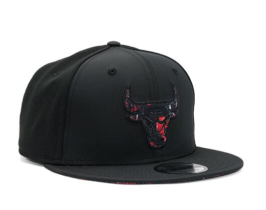 Kšiltovka New Era 9FIFTY NBA Print Infill Chicago Bulls Black
