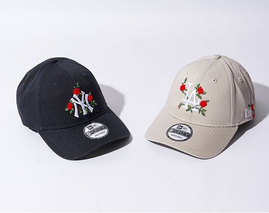 Kšiltovka New Era 9FORTY MLB Flower New York Yankees Navy