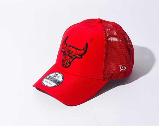 Kšiltovka New Era 9FORTY Trucker NBA Home Field Chicago Bulls Red