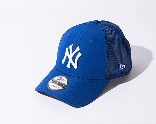Kšiltovka New Era 9FORTY Trucker MLB Home Field New York Yankees Light Royal/Bright Royal