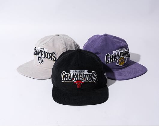 Kšiltovka New Era NBA League Champions Golfer Chicago Bulls Black