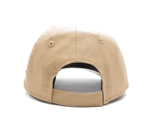 Dětská kšiltovka New Era 9FORTY Kids MLB League Essential New York Yankees Oat Milk / Redwood