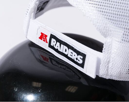 Kšiltovka New Era 9FORTY Trucker NFL Home Field Las Vegas Raiders Optic White