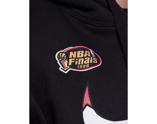 Mikina Mitchell & Ness NBA Team Logo Hoody Chicago Bulls Black