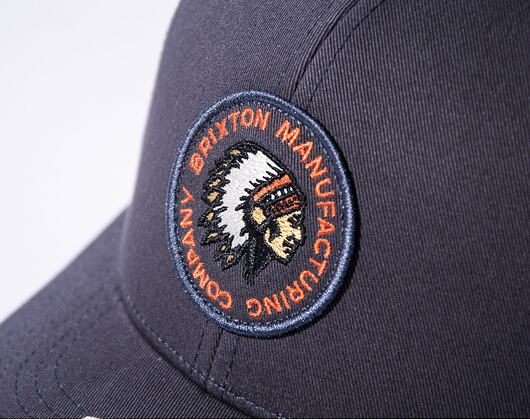Kšiltovka Brixton Rival Stamp X MP Mesh Cap Washed Navy / Off White