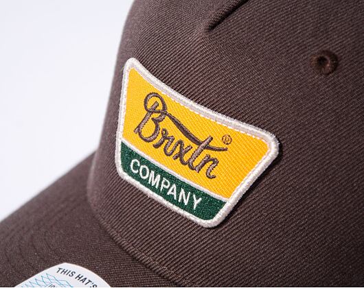 Kšiltovka Brixton Linwood C MP Snapback Dark Earth