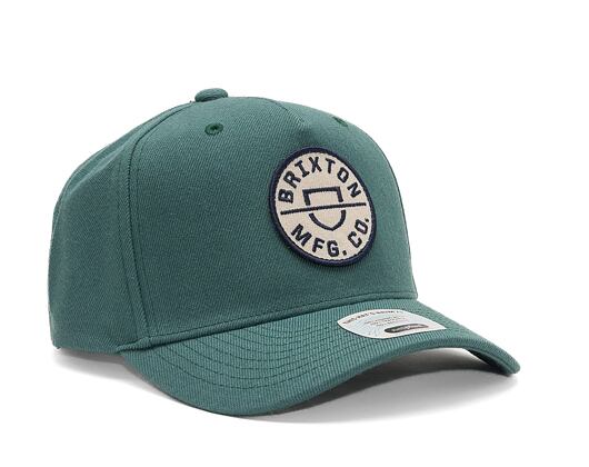 Kšiltovka Brixton Crest C MP Snapback Spruce