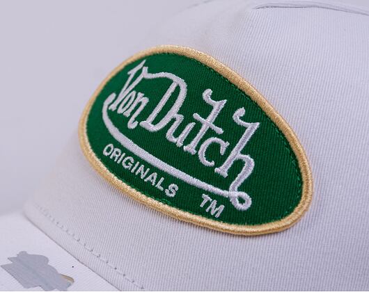 Kšiltovka Von Dutch Trucker Boston White/Green