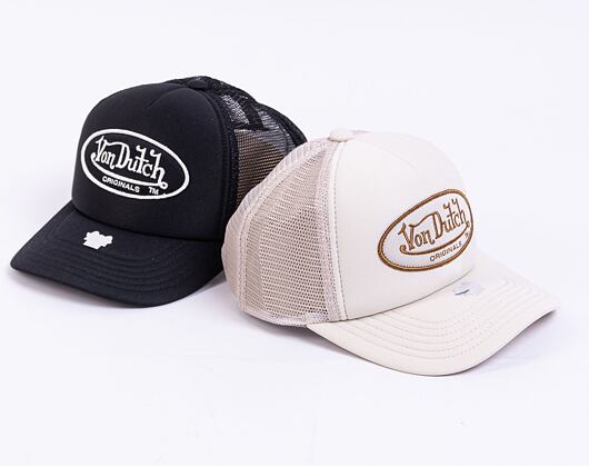 Kšiltovka Von Dutch Trucker Tampa Foam Beige/Beige