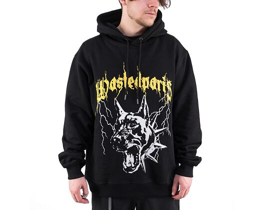 Mikina Wasted Paris Hoodie Spike Black