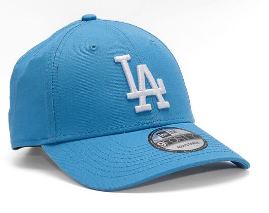 Kšiltovka New Era 9FORTY MLB League Essential Los Angeles Dodgers Blue / Optic White