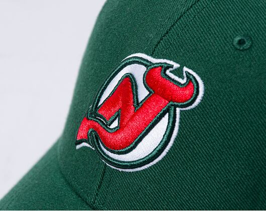 Kšiltovka '47 Brand NHL New Jersey Devils Vintage Sure Shot Snapback MVP Dark Green