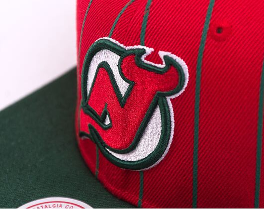 Kšiltovka Mitchell & Ness NHL TEAM PIN SNAPBACK DEVILS Red