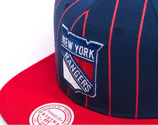 Kšiltovka Mitchell & Ness NHL TEAM PIN SNAPBACK RANGERS Blue